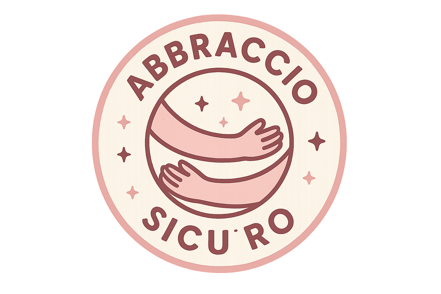 Sigillo Abbraccio Sicuro Trasparente